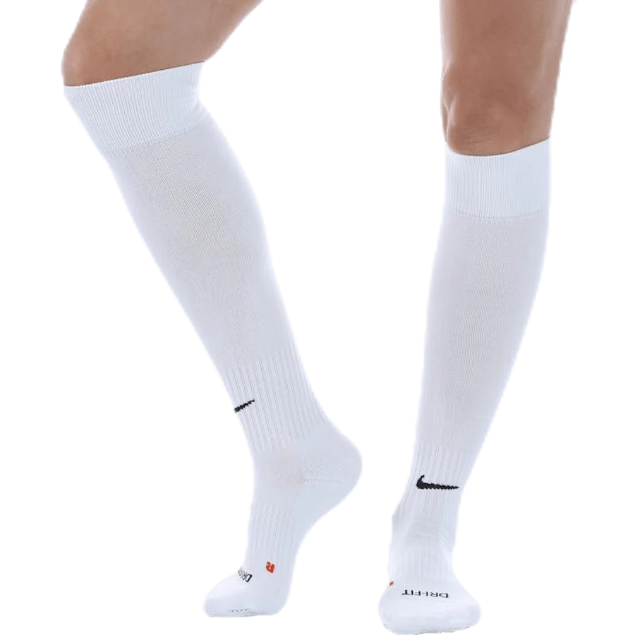 Academy Over-The-Calf Football Socks Over-The-Calf Soccer Socks WHITE/BLACK