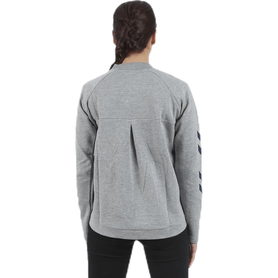 Kate Zip Jacket Grey - Image 2
