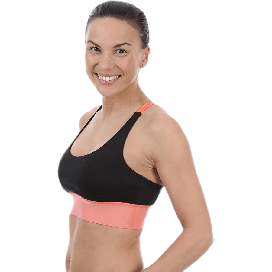 Motion Yoga Bra Orange/Black - Image 3