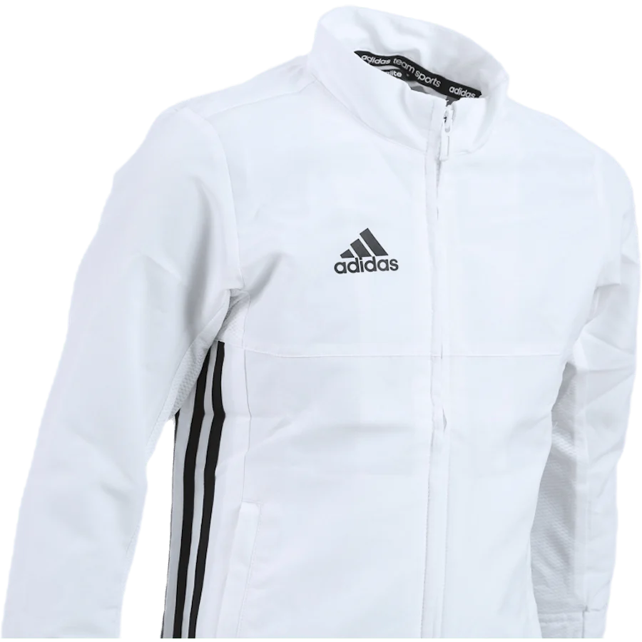 T16 Team Jacket Jr White - Image 4
