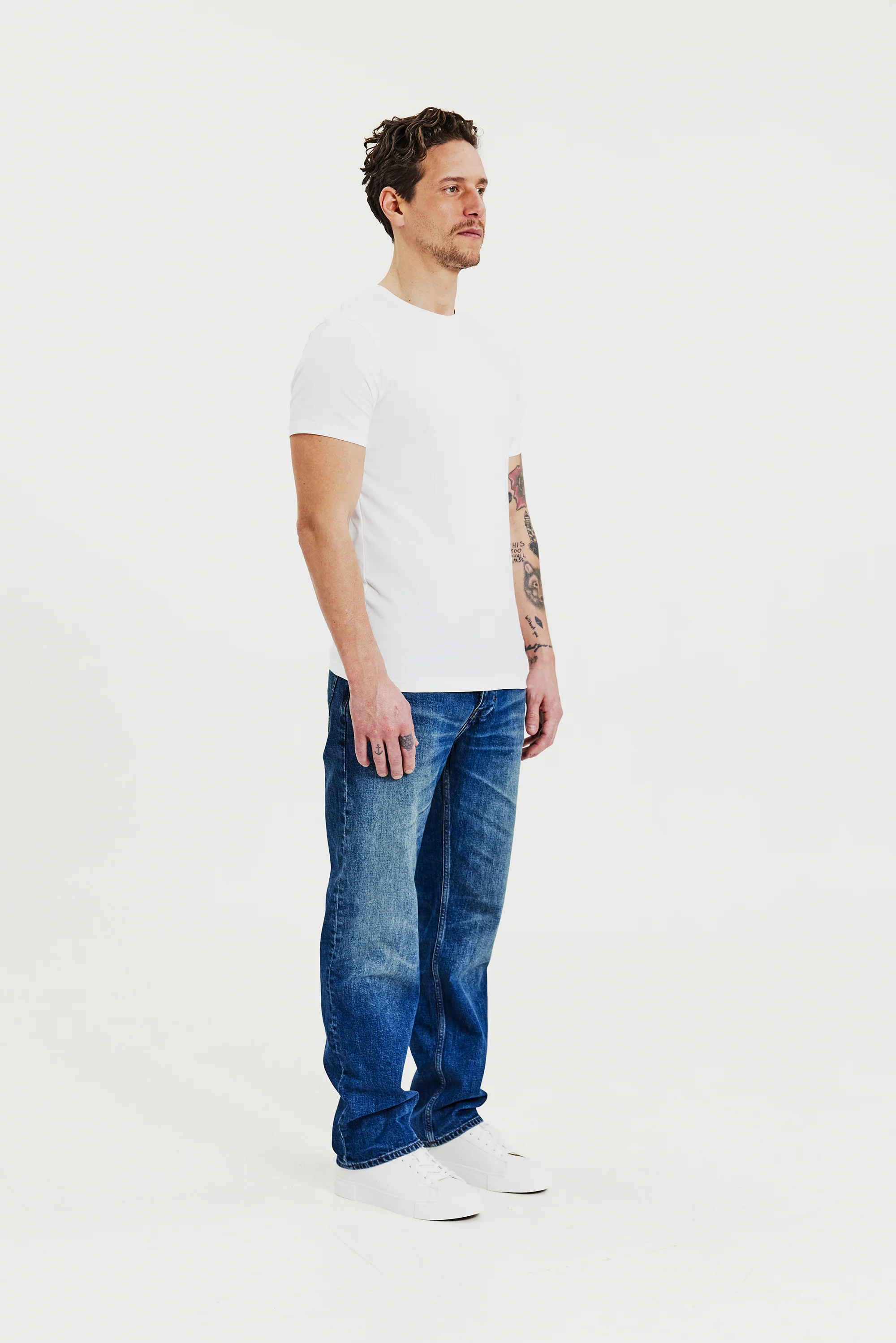 Crew-Neck 2-pack White - Image 3