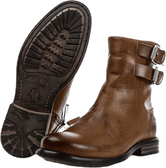 Coney W Leather Shoe Brown - Image 2