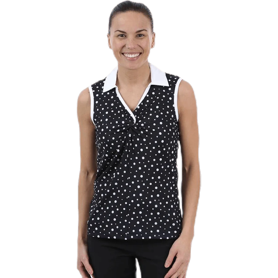Spotty SL Polo Shirt Blue
