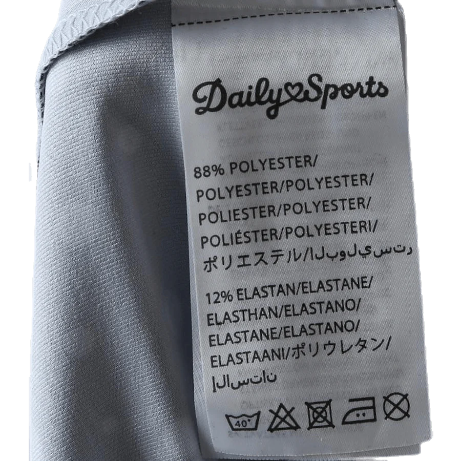 Spotty SL Polo Shirt Blue - Image 4