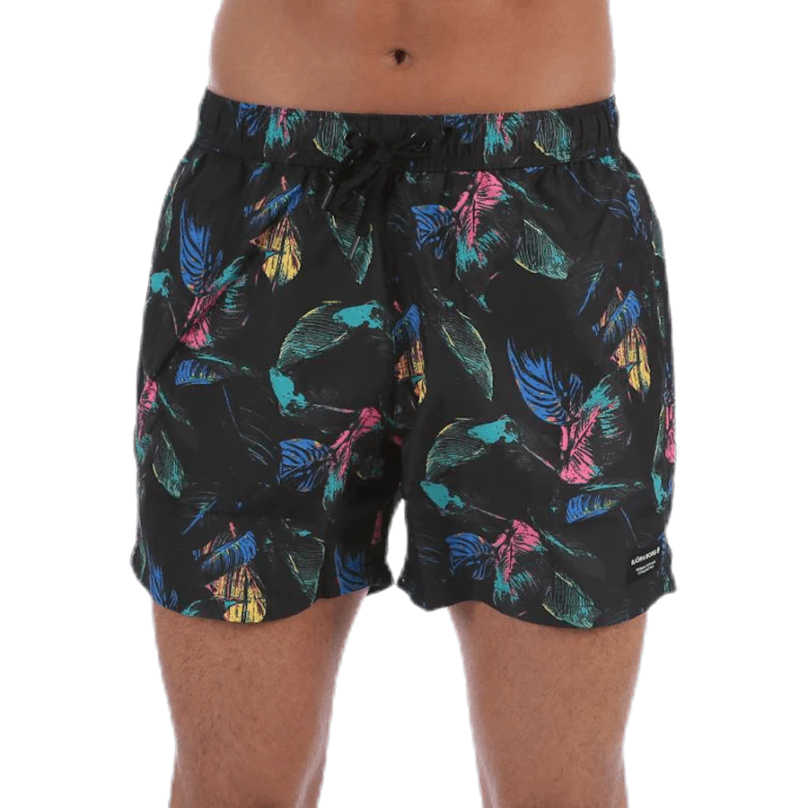 Sylvester Swimshorts Pink/Blue/Black - Image 2