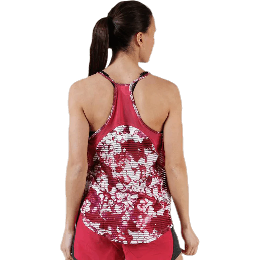Armour Sport Tank Print Pink - Image 2