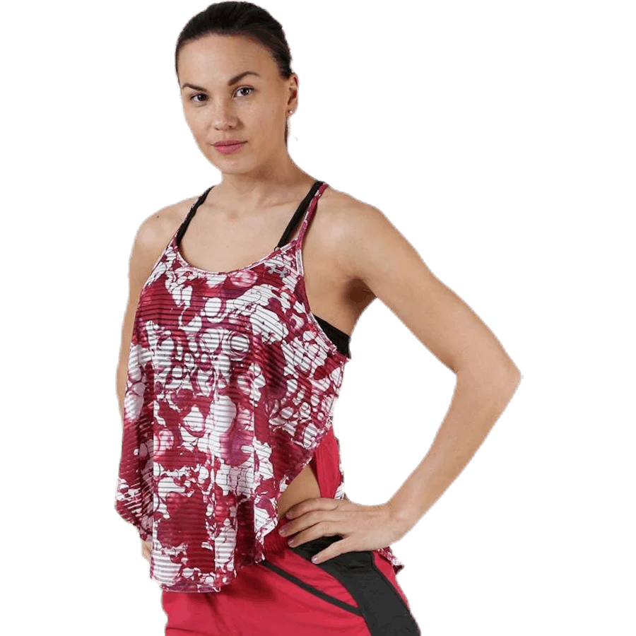 Armour Sport Tank Print Pink - Image 3