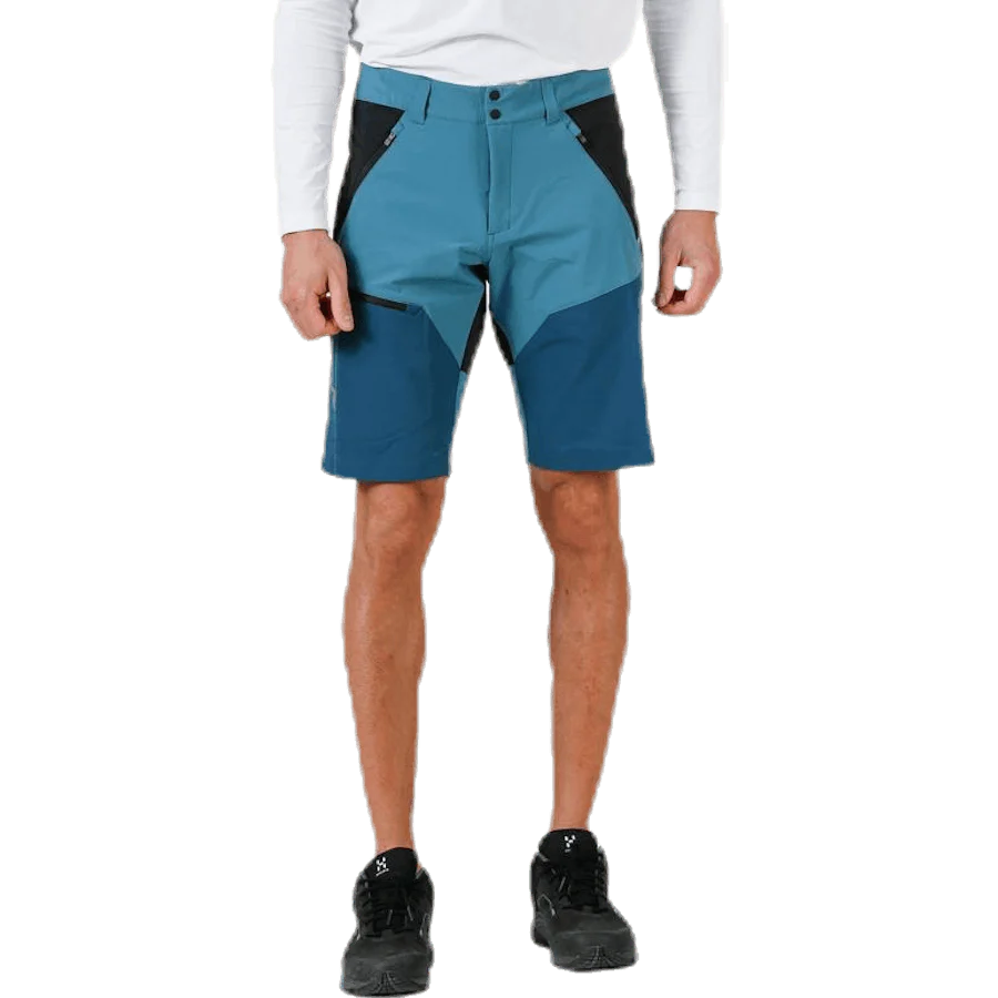 Light Softshell Carbon Shorts Black/Green