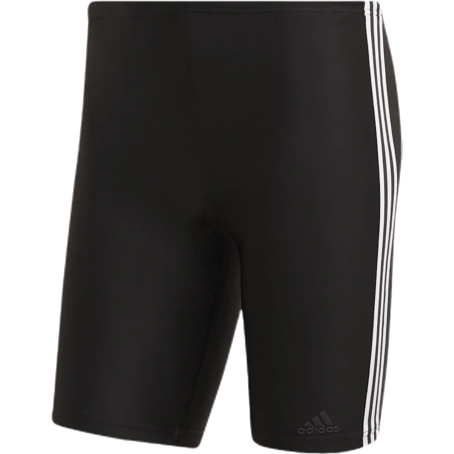 Fitness 3 Stripes Swim Jammer Black / White - Image 5