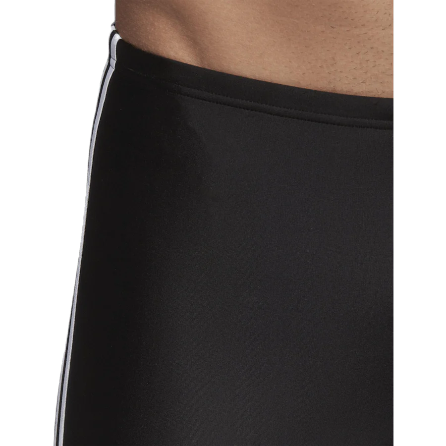 Fitness 3 Stripes Swim Jammer Black / White - Image 9