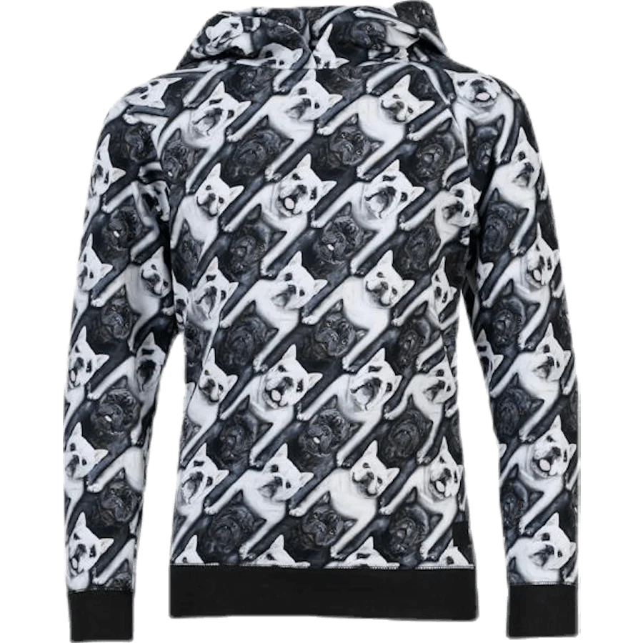 Russel Bulldog Hoodie Black