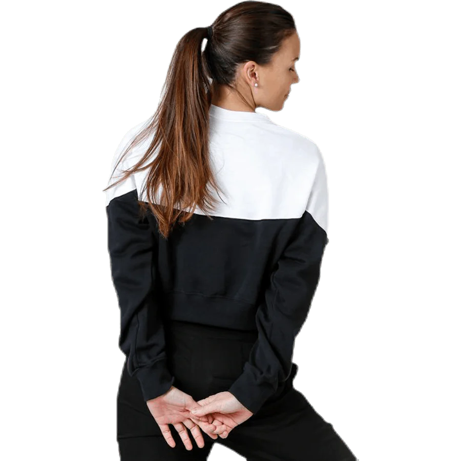Heritage Fleece Crew White/Black - Image 2