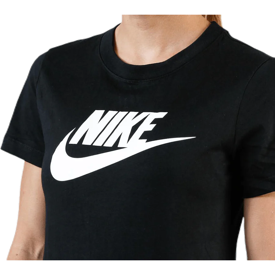 Essential Icon Futura Tee White/Black - Image 4