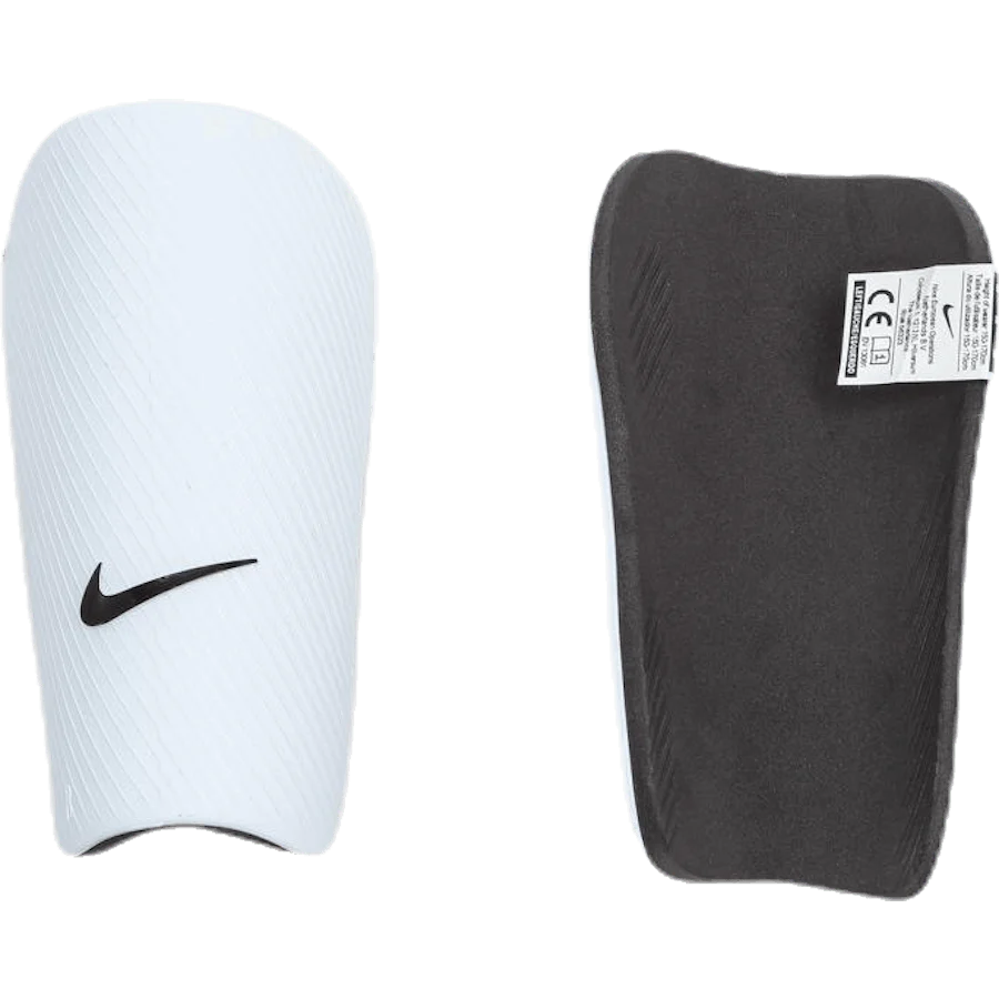 J Guard-CE Soccer Shin Guards WHITE/BLACK - Image 2