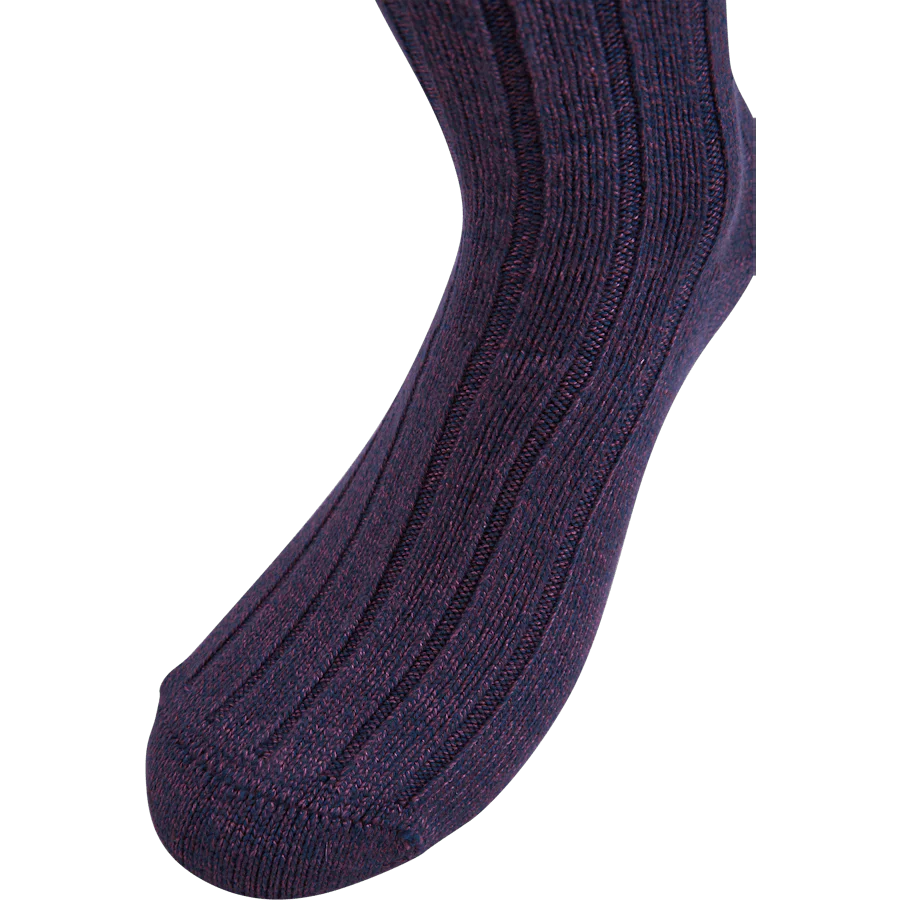 Womens Bamboo Blended Walking Socks - Suzy Purple - Image 3