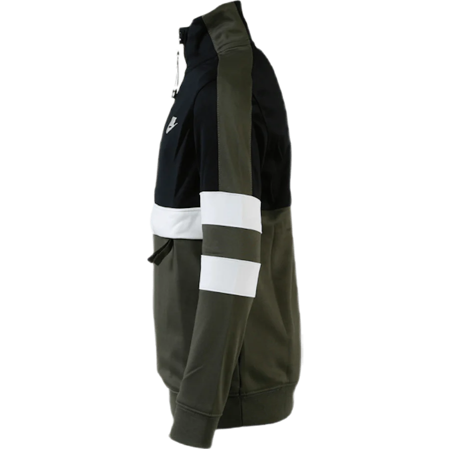 Air Tracksuit Cuff Youth Black/Green - Image 3