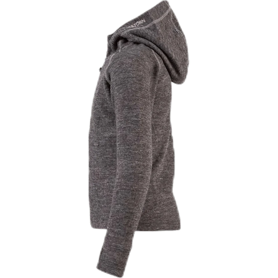 Wooly Hoodie Teens Brown - Image 2