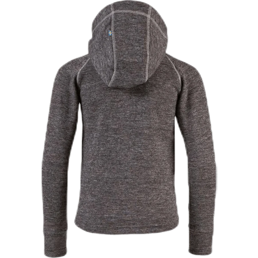 Wooly Hoodie Teens Brown - Image 3