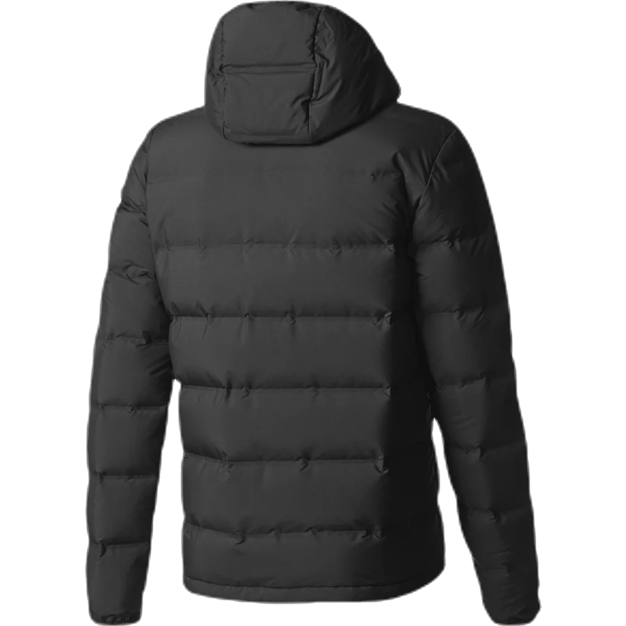 Helionic Down Hooded Jacket Black - Image 6