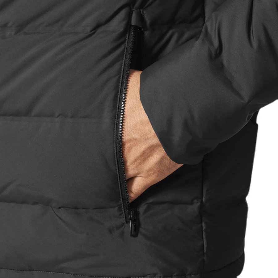 Helionic Down Hooded Jacket Black - Image 9