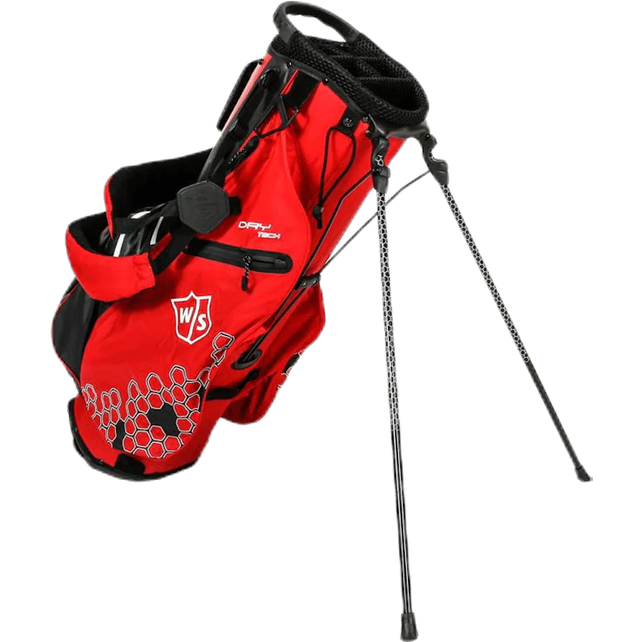 W/S Dry Tech II Carry Bag White/Red - Image 7