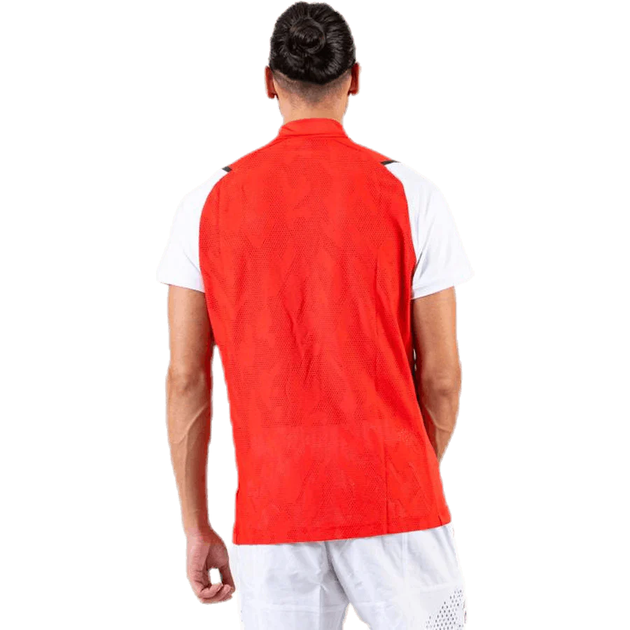ASMC Zipper Tee White/Red - Image 6