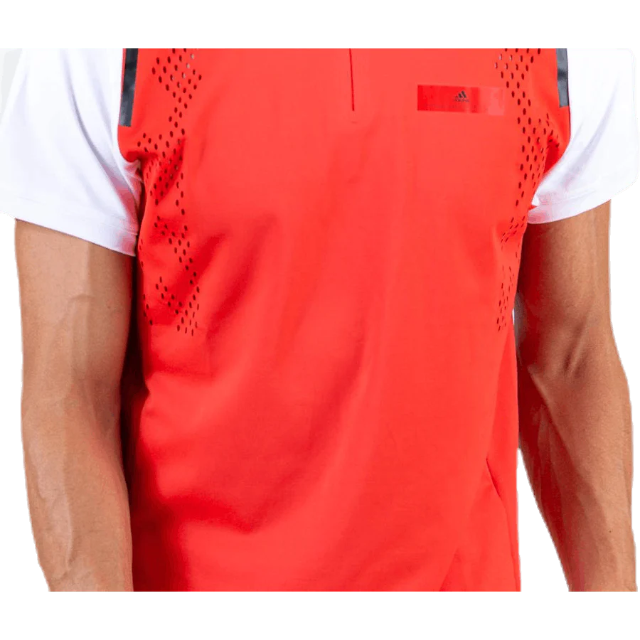 ASMC Zipper Tee White/Red - Image 8