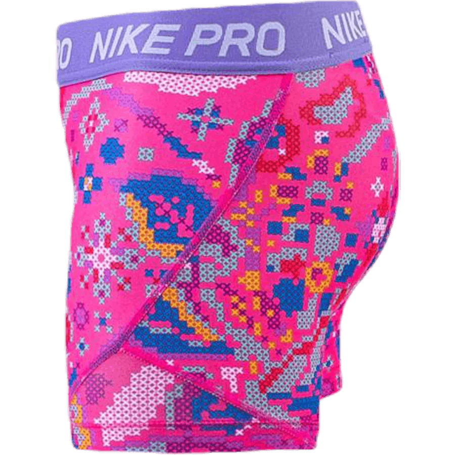 Girls Boy Short Print Femme Pink - Image 2