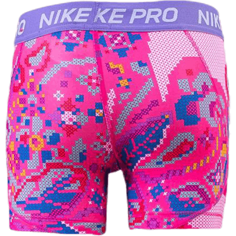 Girls Boy Short Print Femme Pink - Image 3