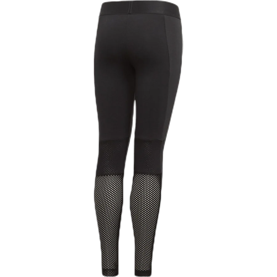 Girls ID Mesh Tights Black - Image 2