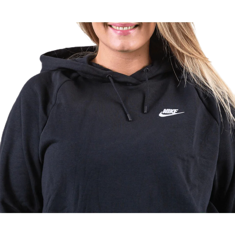 Essential Hoodie Plus White/Black - Image 7