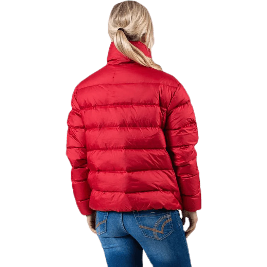 Short Light Weight Jacket Red - Image 4