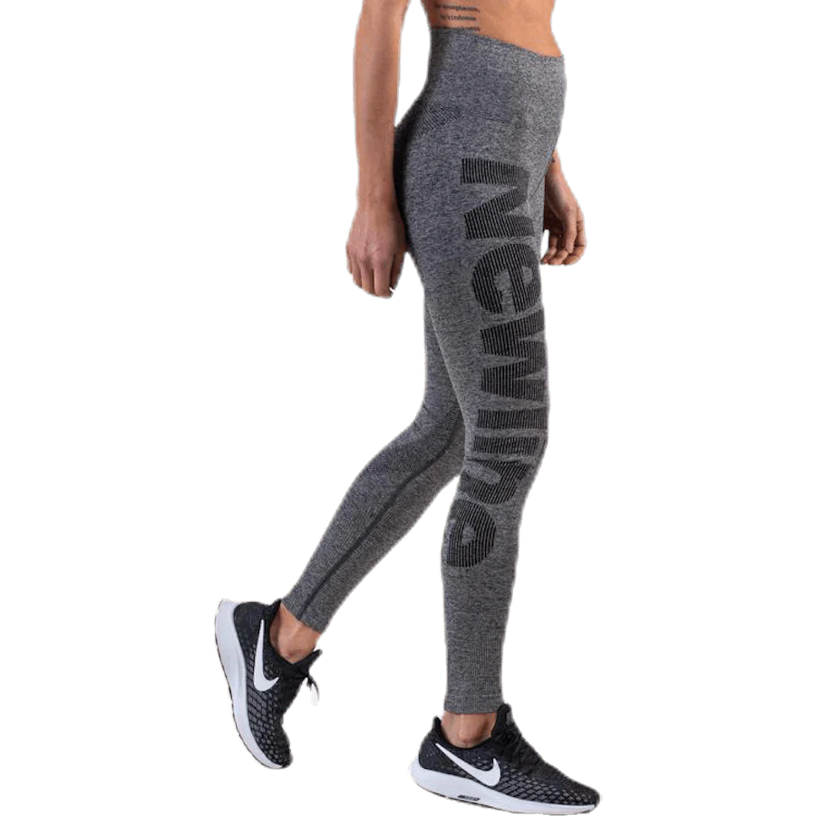 Jaquard Tights Grey - Image 2