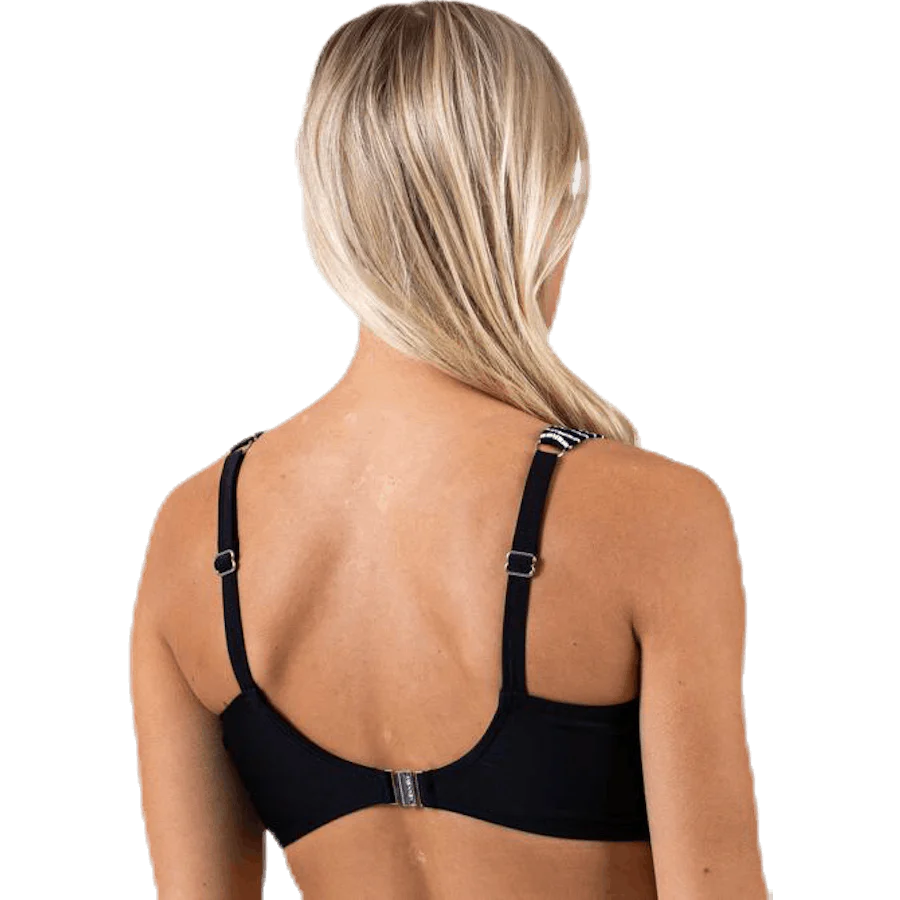 Wild In Stripes Kanters Twisted Top White/Black - Image 3