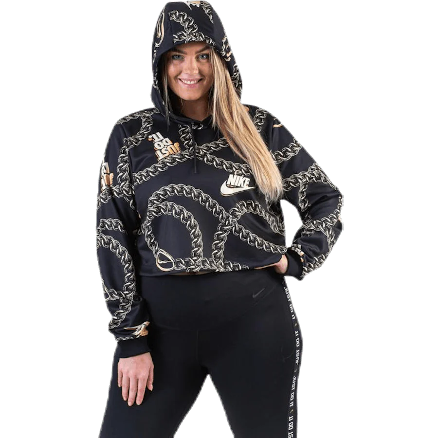 NSW Hoody Glam Dunk Plus Black - Image 6