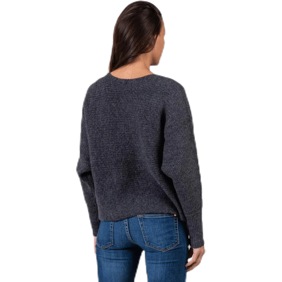 Daniella L/S Pullover Grey - Image 2