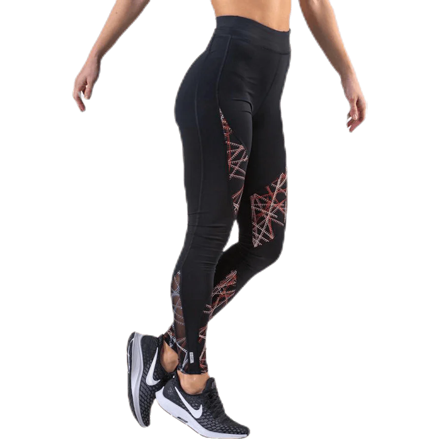 Odele Hw Aop Training Tights Black - Image 5