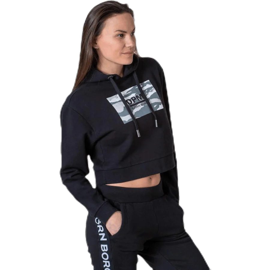 Cropped Dpm Hood Black - Image 2