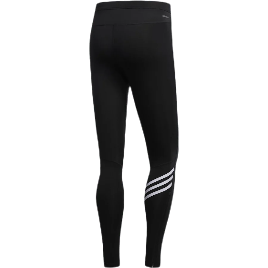 Adidas Run It Tight 3 Stripe Men Black / White - Image 5