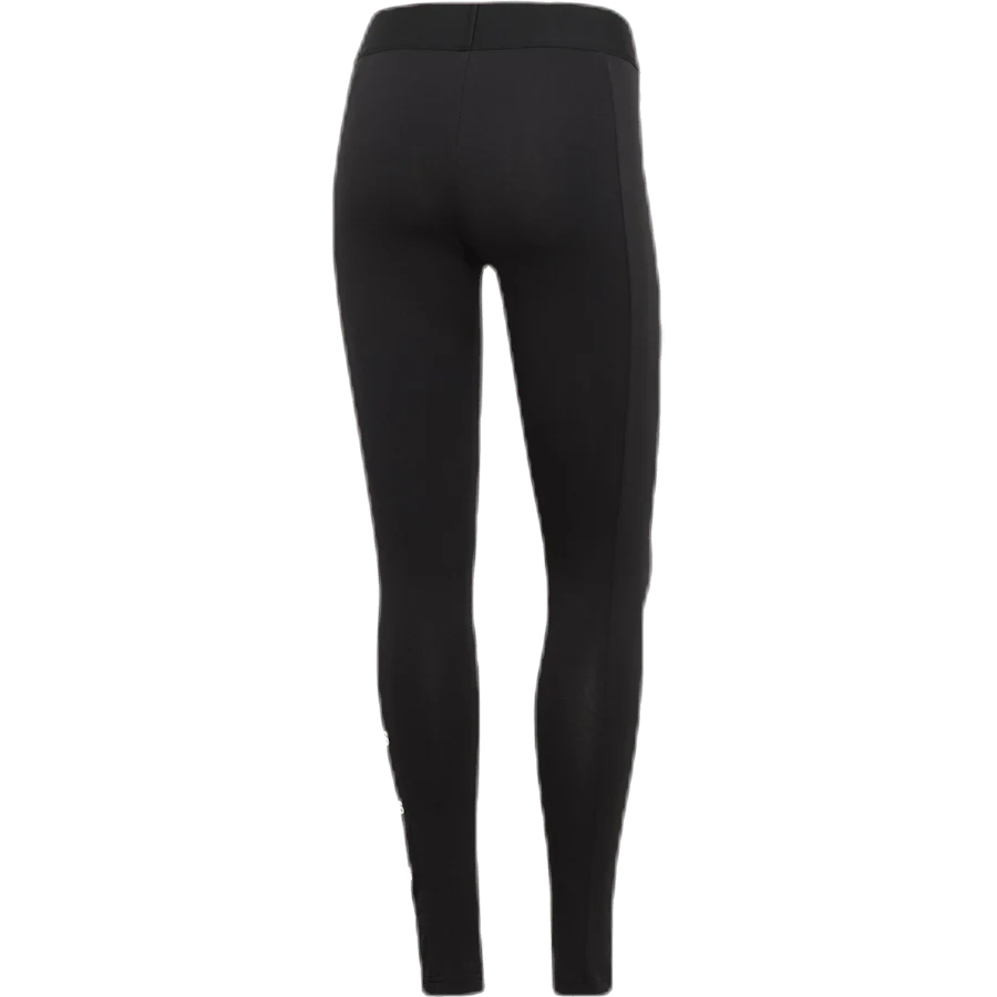 W Stacked Logo Cotton Tights Black / White - Image 5