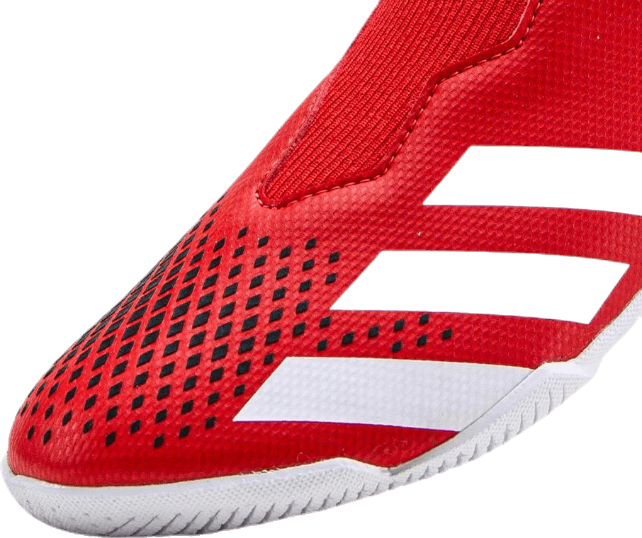 Predator 20.3 LL In Junior White/Red - Image 6