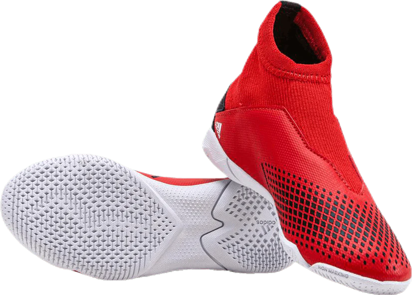 Predator 20.3 LL In Junior White/Red - Image 7