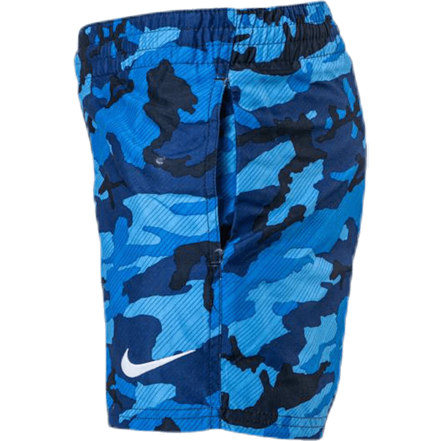 4" Volly Short Camo Junior Blue - Image 2