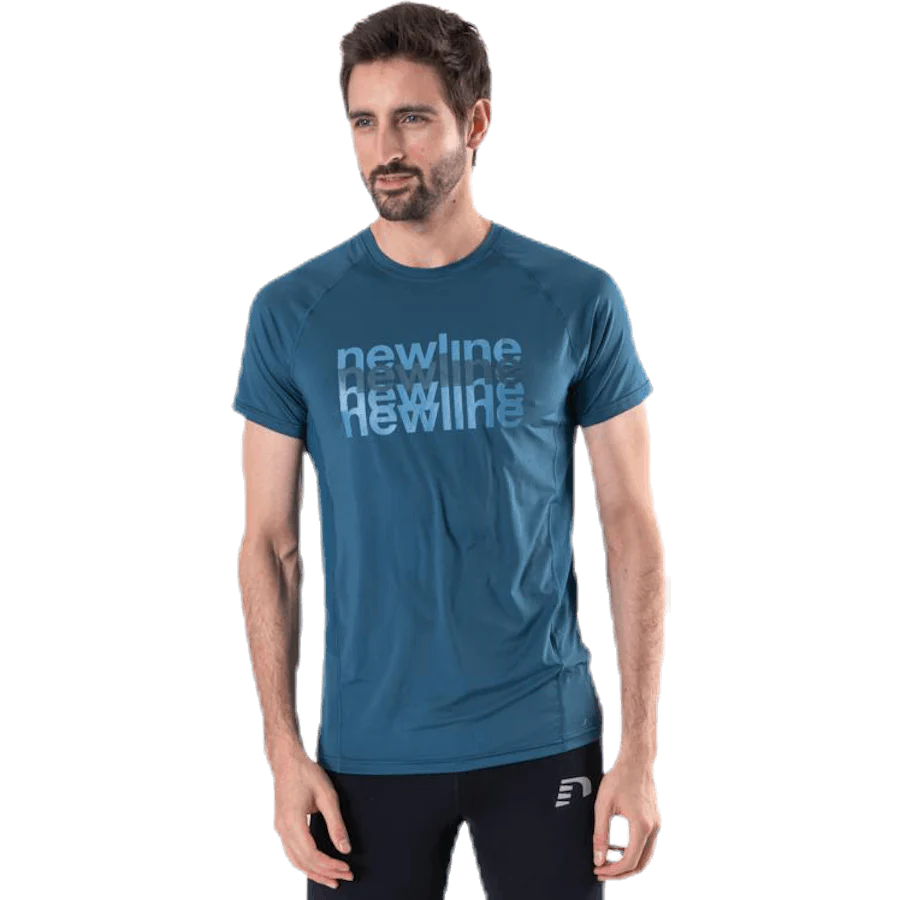 Running Tee Blue