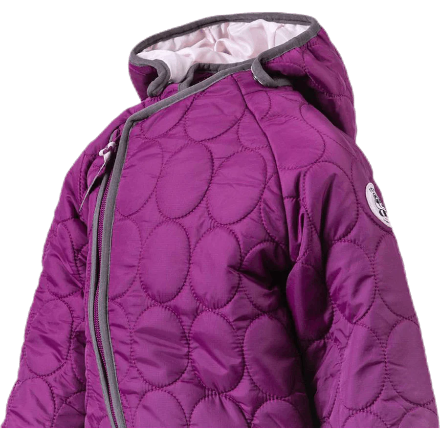 Rita Bubble Jacket Purple - Image 4