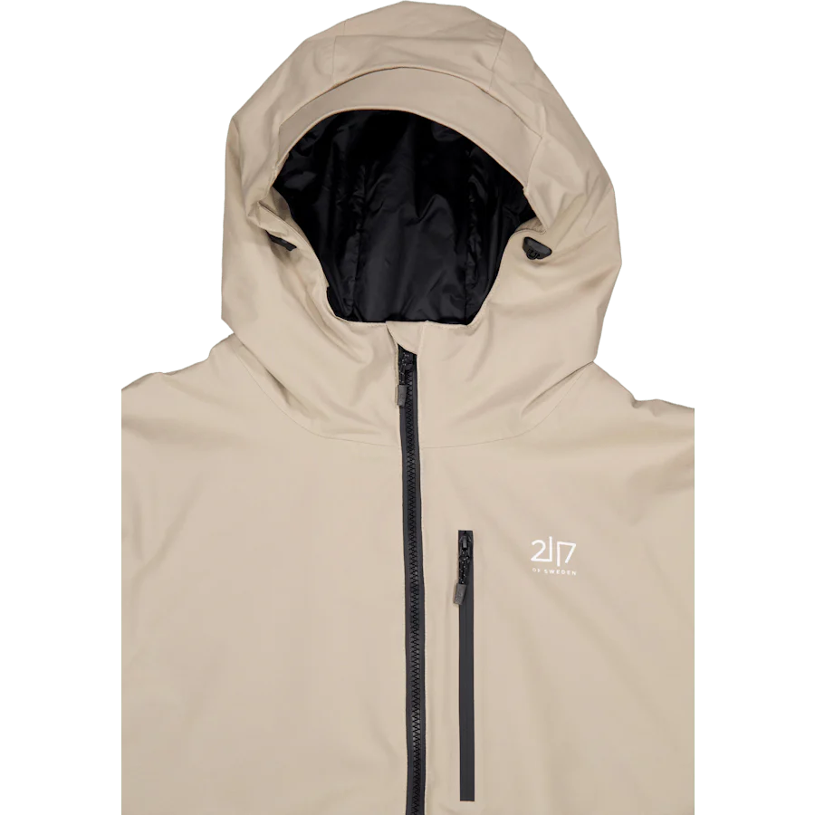 Men’S Light Padded Ski Jacket Kabo Sand - Image 3