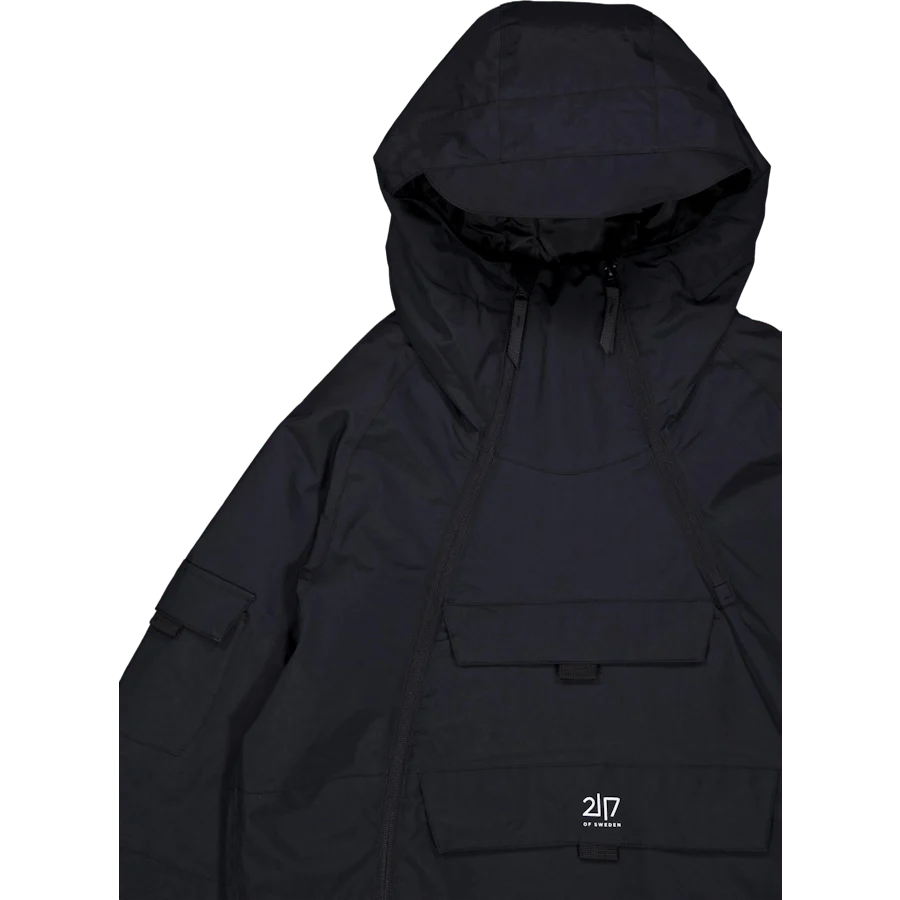 Men’S Light Padded Ski Jacket Nelkerim Black - Image 3
