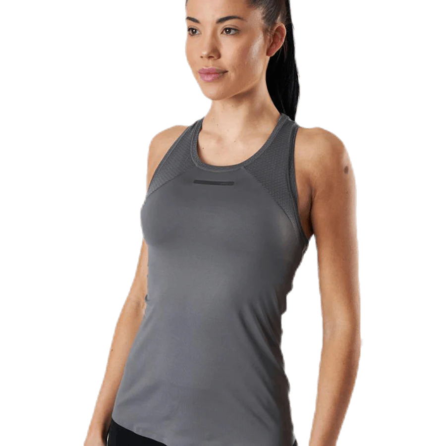 Vent Mesh Singlet Grey - Image 5