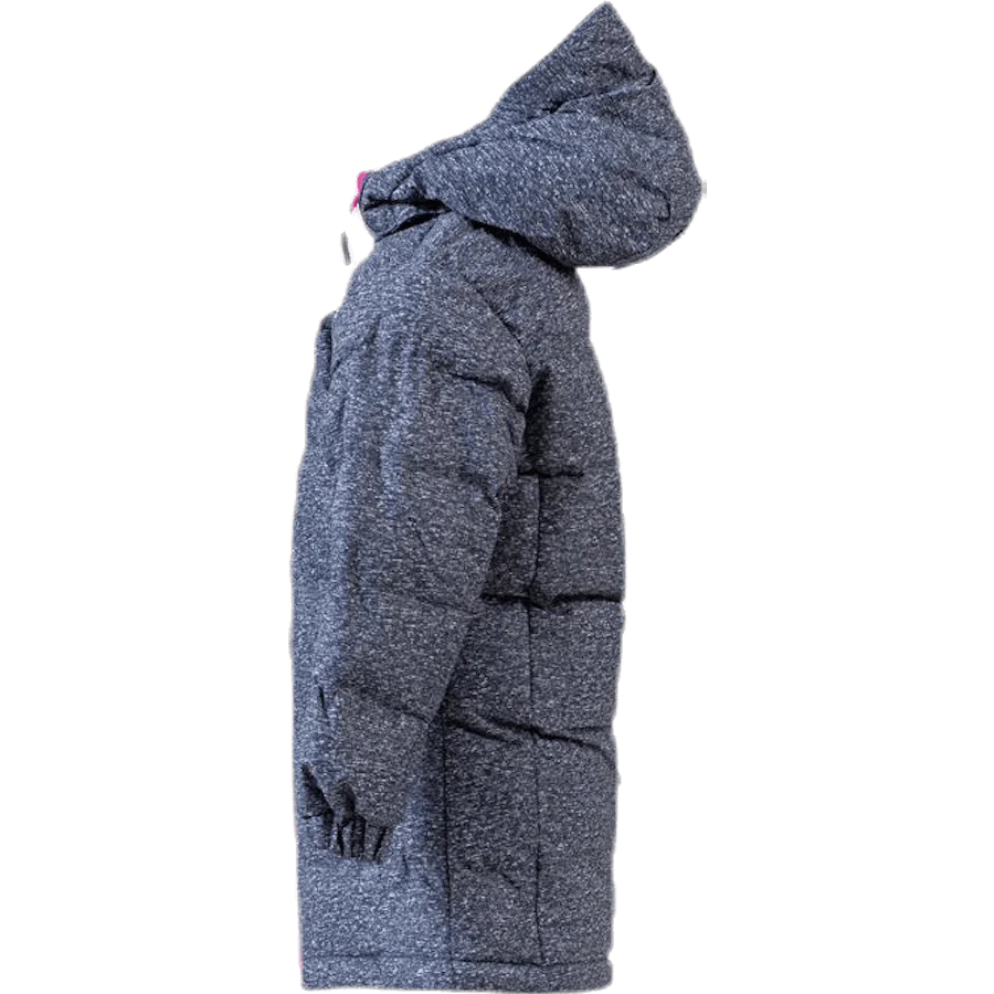 Mariel Girls Long Melange Pro-lite Jacket Pink - Image 2