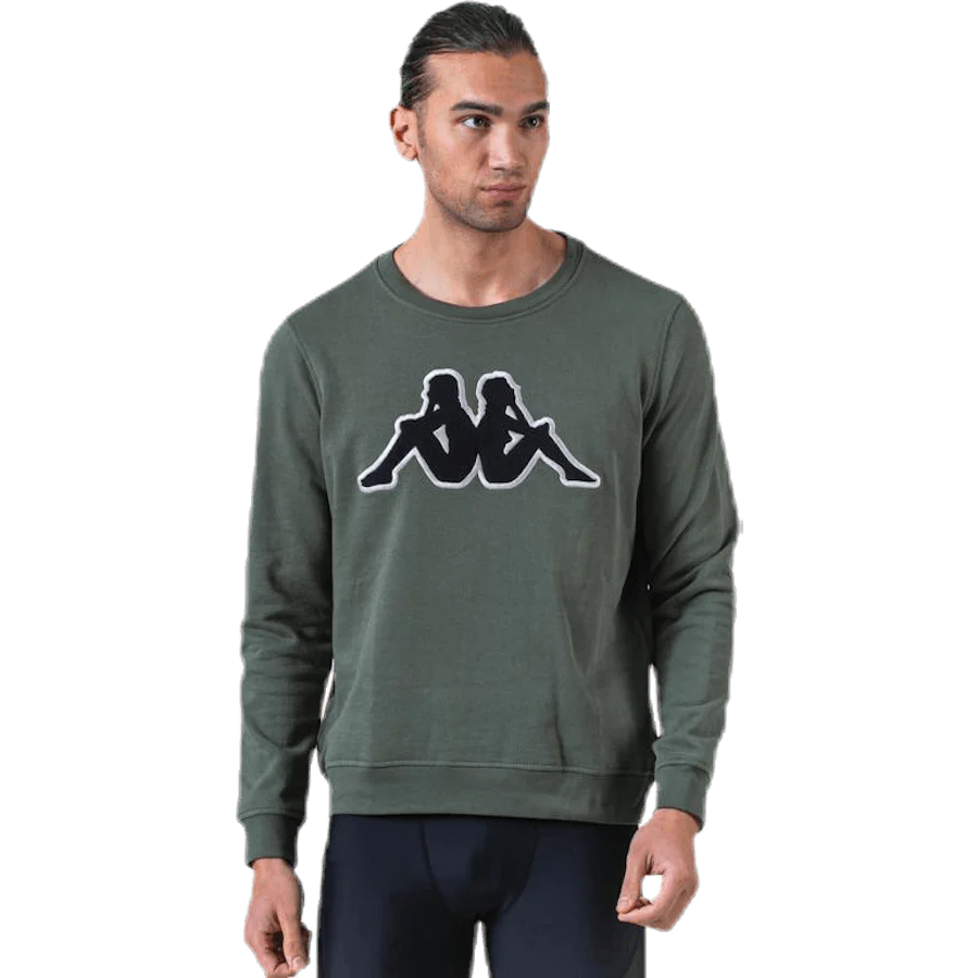 Sweat RN, Logo Airivit Black/Green